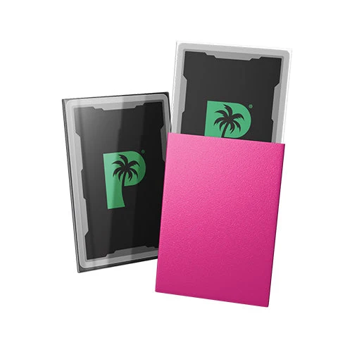Palms Off Gaming Palms Off Japanese 60pc Blackout Deck Sleeves - Pink