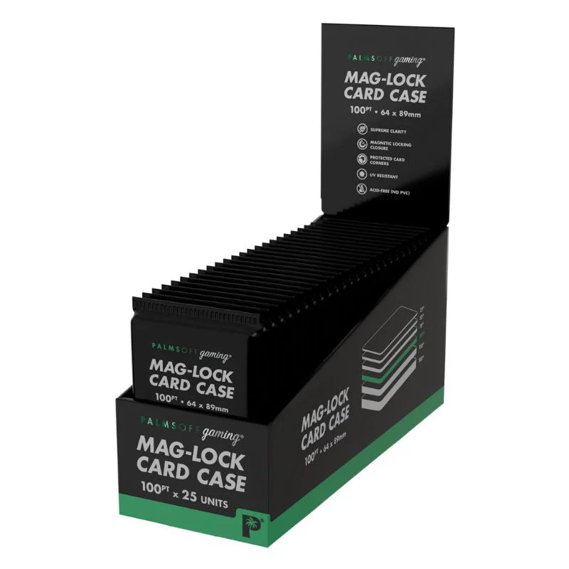 Palms Off Gaming 100pt Mag-Lock Card Case