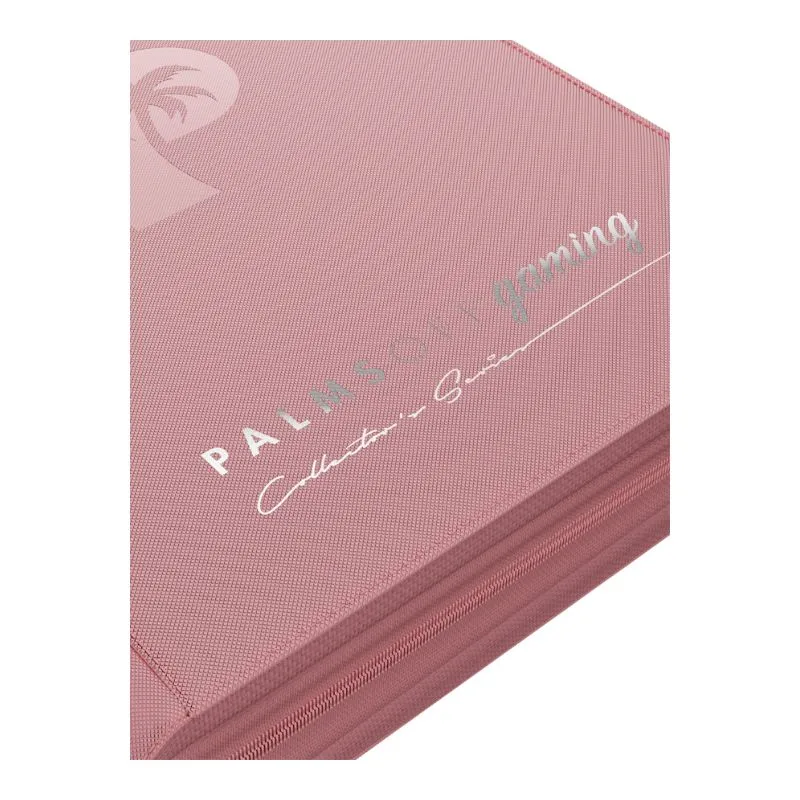 Palms Off Gaming Collector's Series 4 Pocket Zip Trading Card Binder - Pink