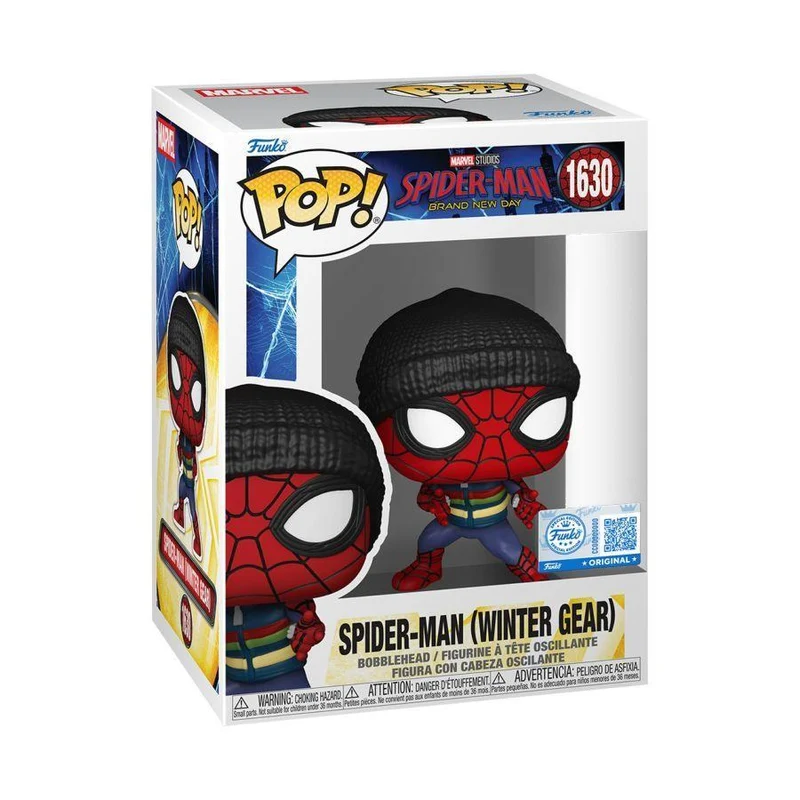 Spider-Man: Brand New Day – Spider-Man (Winter Gear) Pop! Vinyl
