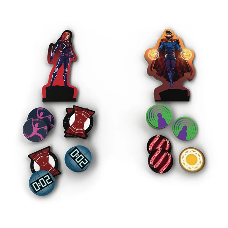 Roxley Dice Throne Marvel 2 Hero Box 2 Black Widow and Doctor Strange Game