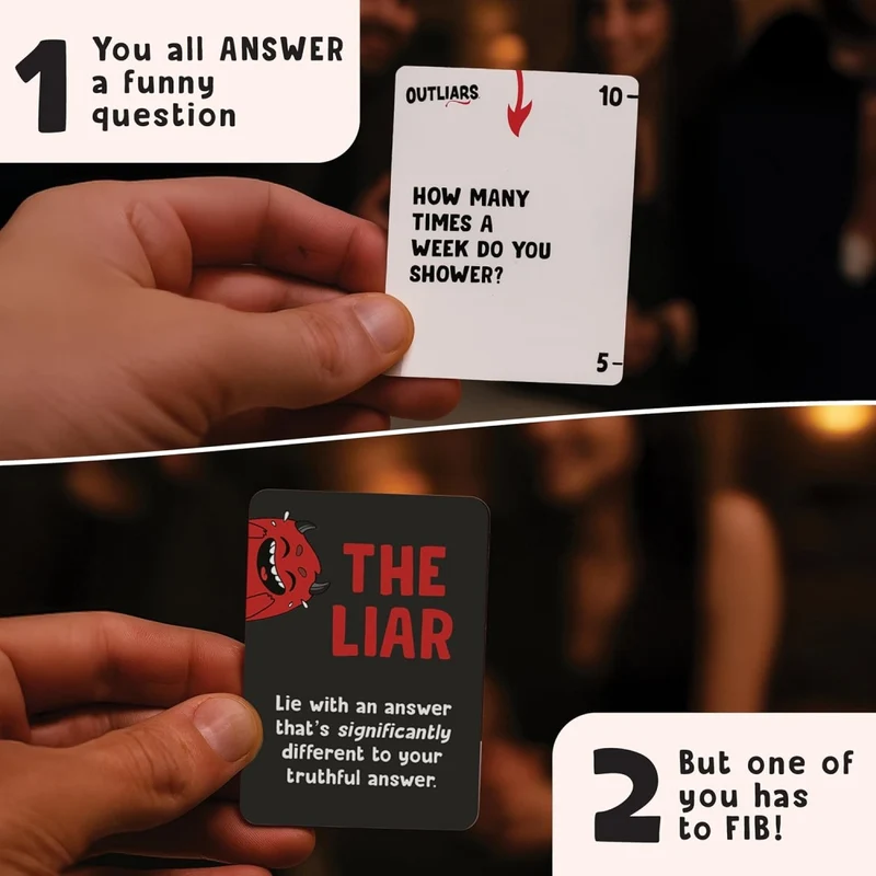 Confident Games Outliars Ultimate Bluffing Party Game