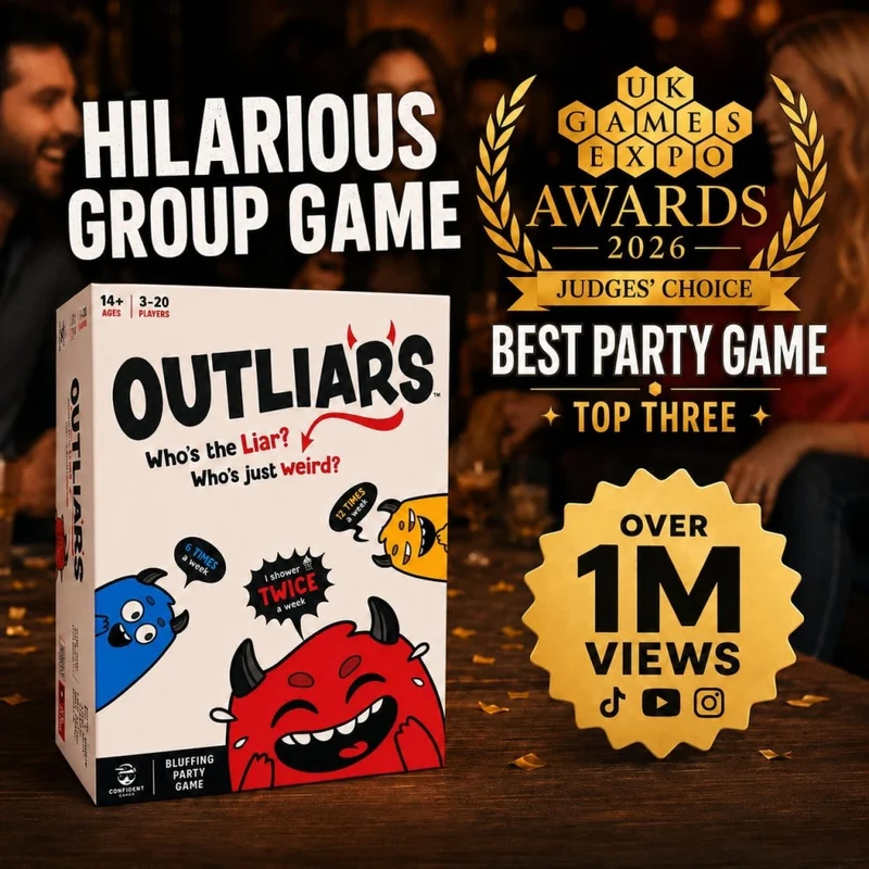 Confident Games Outliars Ultimate Bluffing Party Game