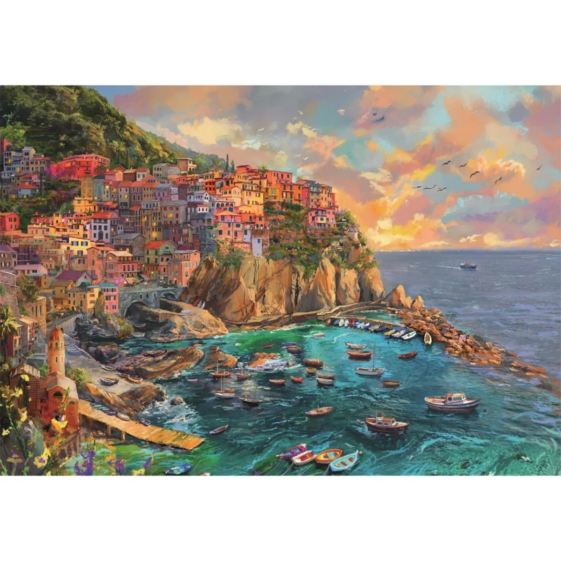 Clementoni Painted Manarola 2000 Piece Jigsaw Puzzle