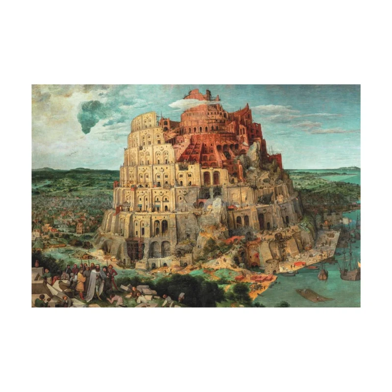 Clementoni Museum Collection Tower Of Babel 1500 Piece Puzzle
