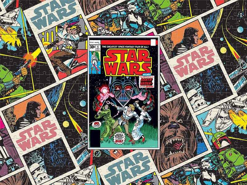 Prime3D 416pc Lenticular Comic Star Wars Jigsaw Puzzle 3D Design 2