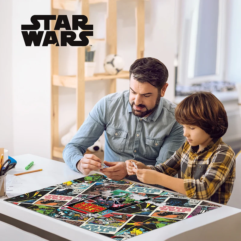 Prime3D 416pc Lenticular Comic Star Wars Jigsaw Puzzle 3D Design 2