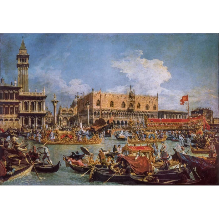 Clementoni 1000-Pieces Return Bucentaur Canaletto Puzzle