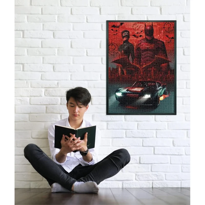 Clementoni 1000pc Batman Vehicle Jigsaw Puzzle