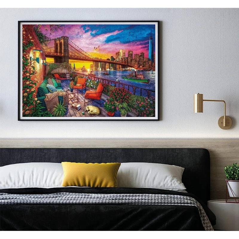 Clementoni 3000pc Manhattan Balcony Jigsaw Puzzle