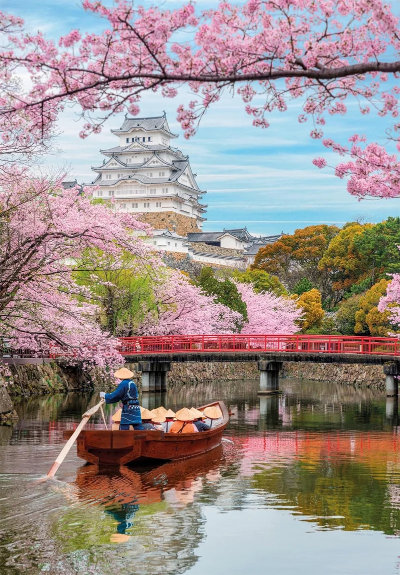 Clementoni 1000-Pieces Himeji Castle In Spring Puzzle