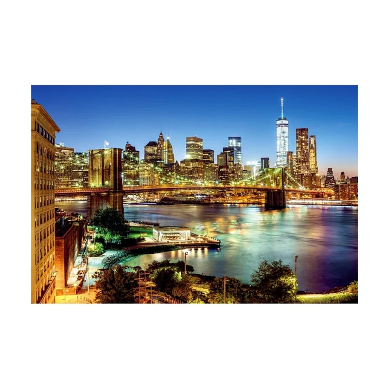 Clementoni Brooklyn Bridge Lights 6000 Piece Jigsaw Puzzle
