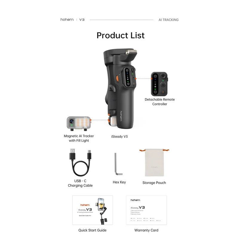 Hohem iSteady V3 Mobile Gimbal
