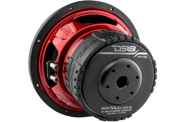 DS18 GEN-XX10.4DHE 10" High Excursion Subwoofer Double Stacked Magnets