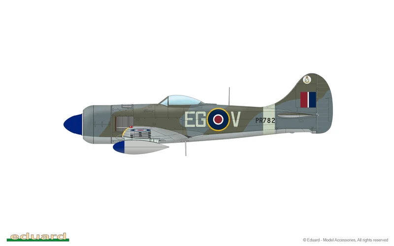 1/48 Tempest Mk.II Late Version Model Kit
