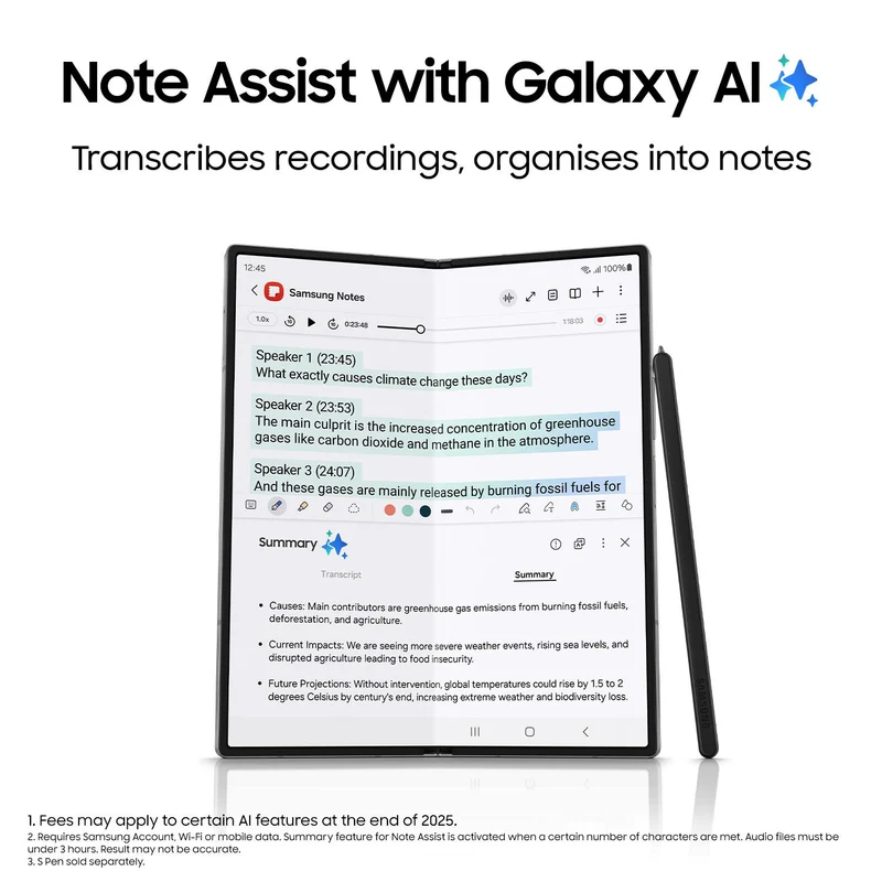 Samsung Galaxy Z Fold6 5G 512GB (Silver Shadow)