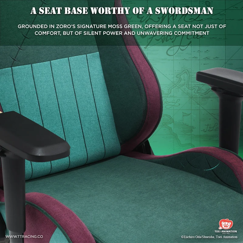 TTRacing Surge X Air Threads Fabric Gaming Chair - Zoro Edition