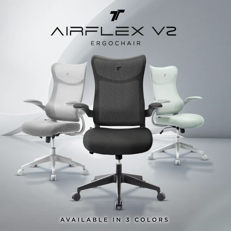 TT AIRFLEX V2 Ergochair - Minty Green