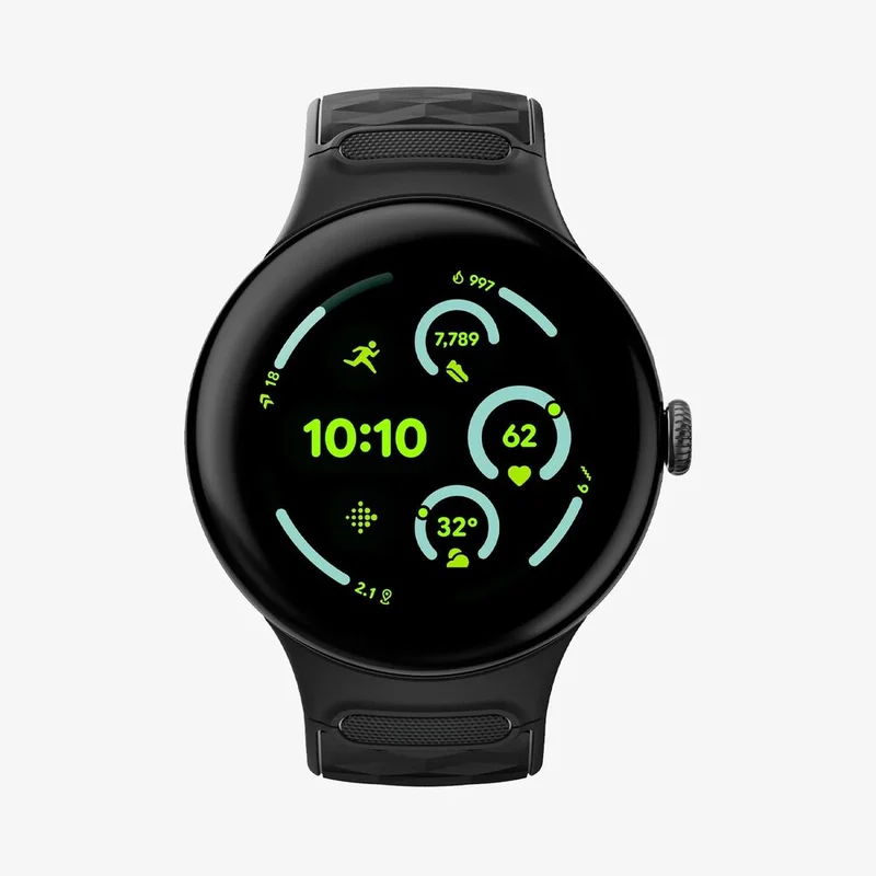 Spigen Pixel Watch 5/4/3 45mm Parallax Watch Band (Black)