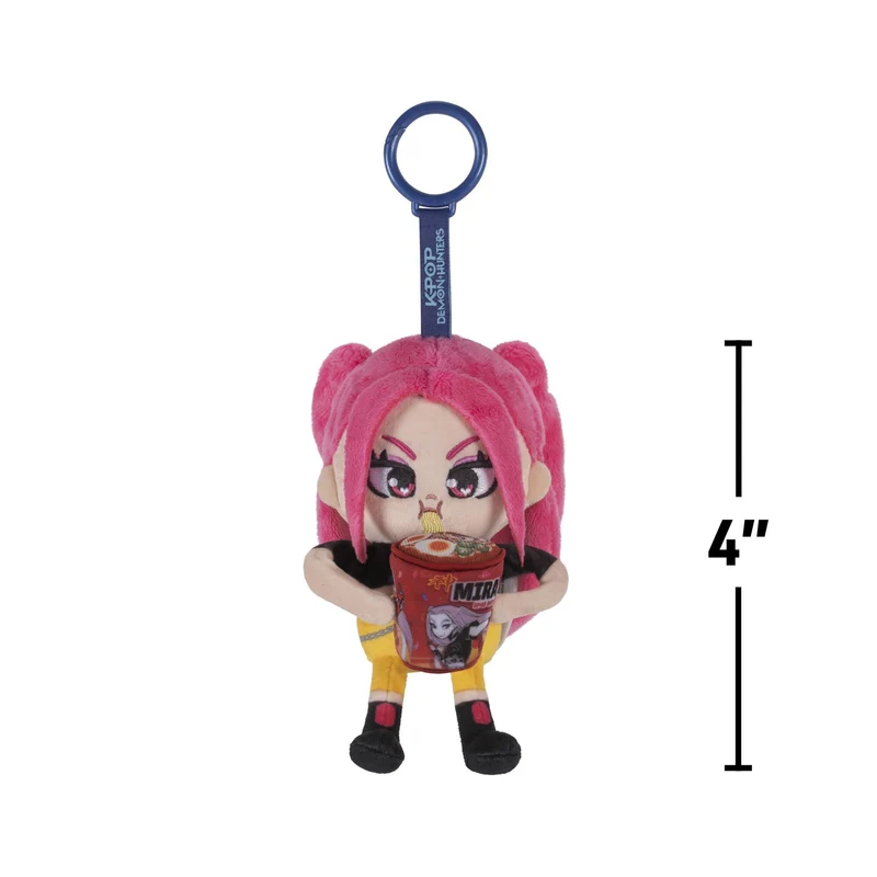 KPop Demon Hunters - Mira 4" Plush Clip