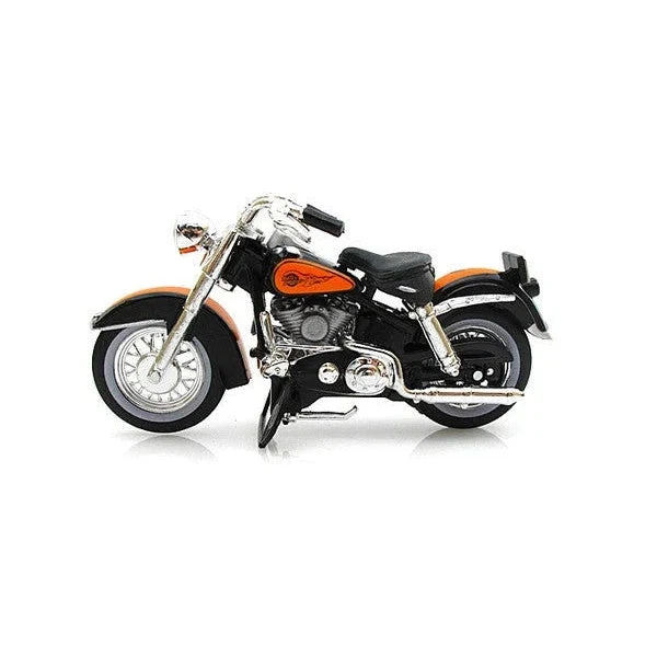 1/24 Harley Davidson 1948 Ford F-1 Pickup & 1958 FLH Duo Glide Orange/Black