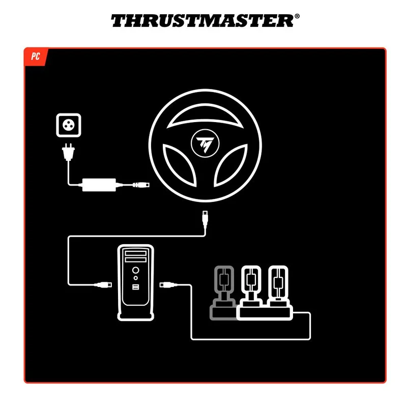 Thrustmaster T818 Servo Base Black Edition