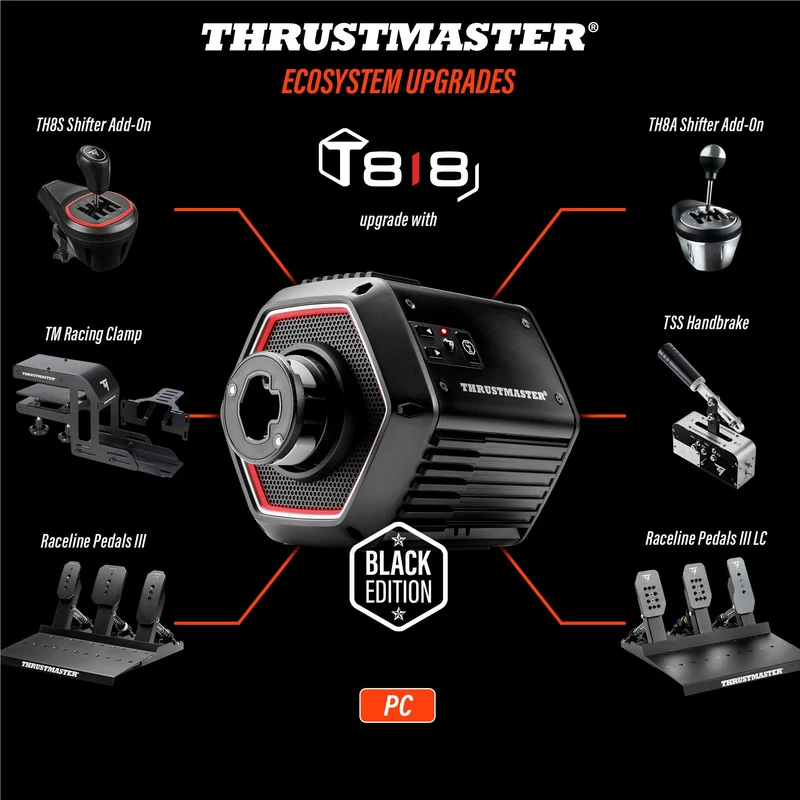 Thrustmaster T818 Servo Base Black Edition