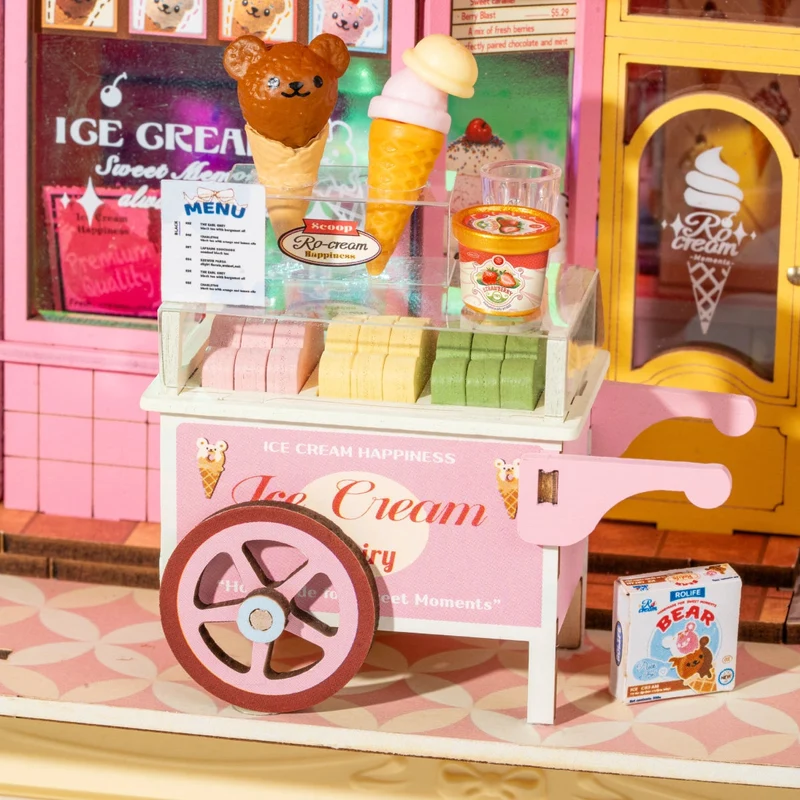 DIY Framed Sweet Scoopery Ice Cream