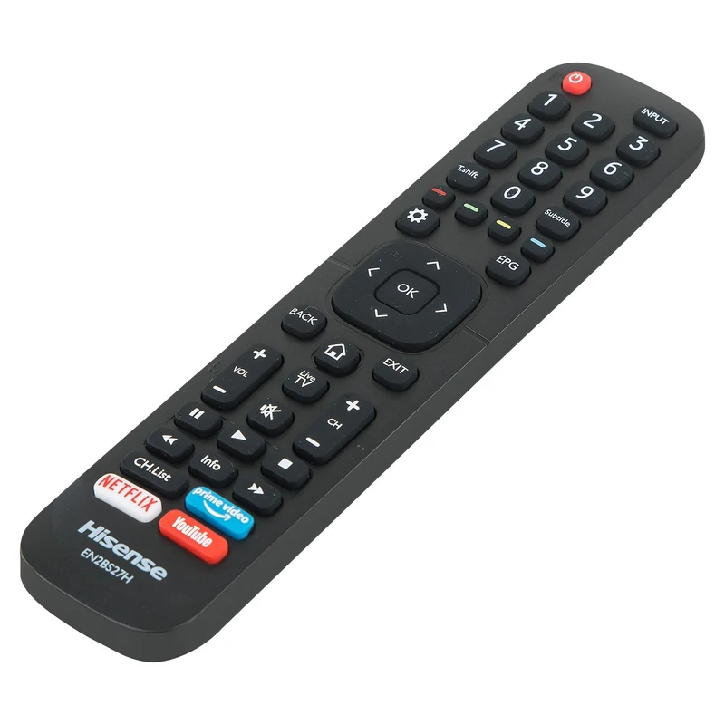 Hisense Replacement TV Remote (T250554/EN2BS27H)