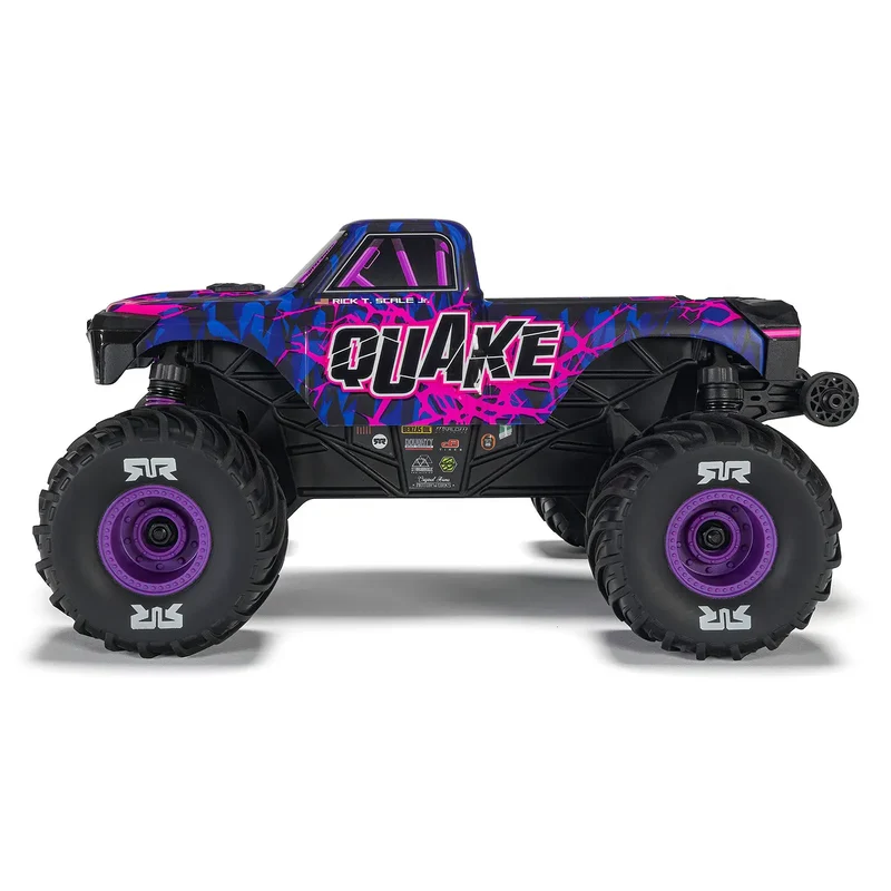 ARRMA Quake Grom RC Monster Truck Electric 4WD 1/16 Scale RTR (Purple)