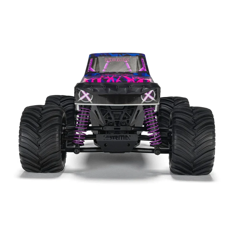 ARRMA Quake Grom RC Monster Truck Electric 4WD 1/16 Scale RTR (Purple)