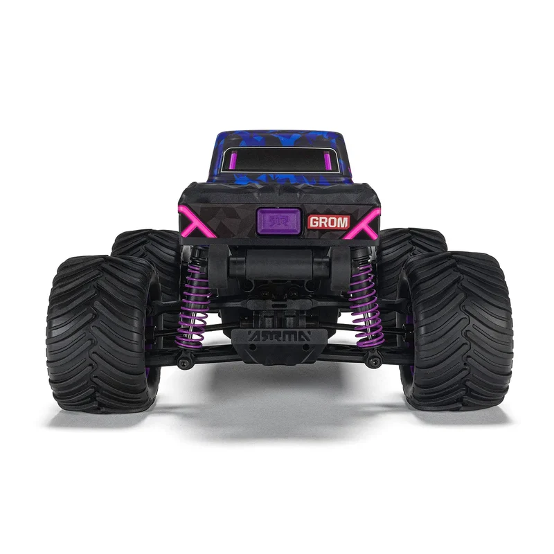 ARRMA Quake Grom RC Monster Truck Electric 4WD 1/16 Scale RTR (Purple)