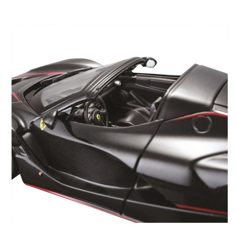 Maisto Licensed 1:24 Scale Assembly Line LaFerrari Aperta 2018 Diecast Model Car Black