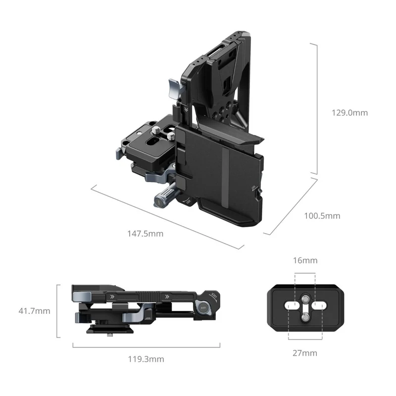 SmallRig V-Mount Battery Mount Plate Kit (Pro) 5315