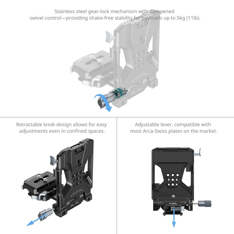 SmallRig V-Mount Battery Mount Plate Kit (Pro) 5315