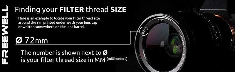 Freewell 82mm Standard Day Variable ND Filter (2-5 Stop)