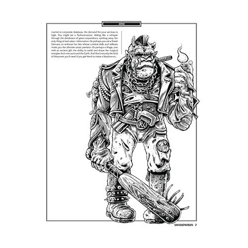 Catalyst Game Labs Shadowrun First Ed 35th Anniversary