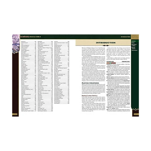 Paizo Publishing Pathfinder 2nd Edition RPG ORC Monster Core 2