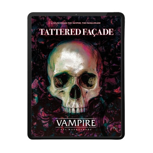Modiphius Entertainment Vampire The Masquerade 5th Edition Tattered Facade Sourcebook