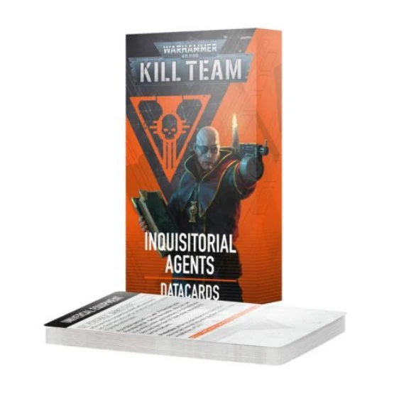 Games Workshop Warhammer 40K Kill Team Inquisitorial Agents Datacards