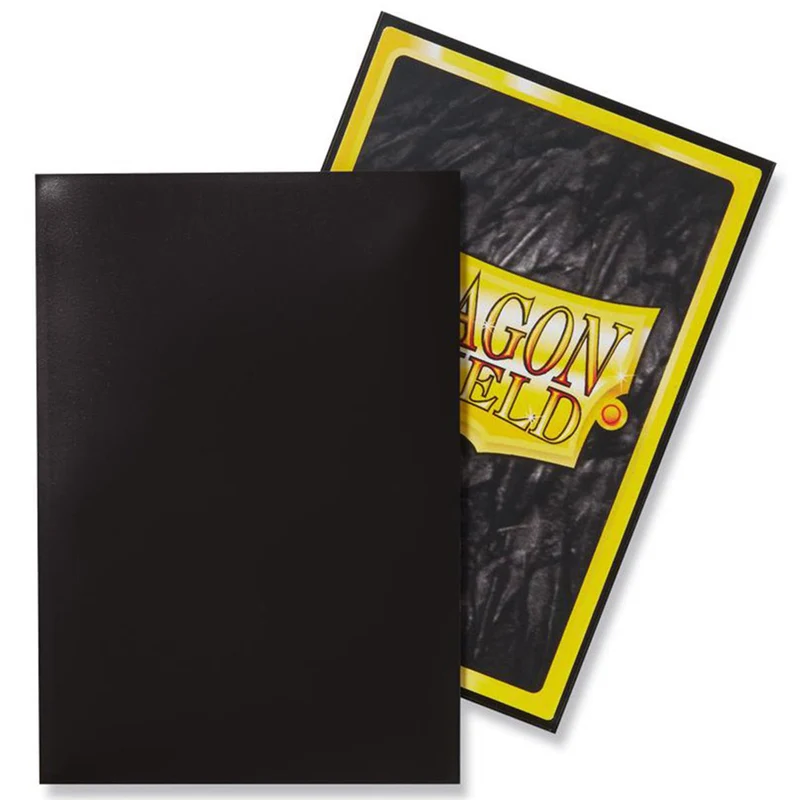 Arcane Tinmen Dragon Shield Japanese 60ct Classic Black Sleeves 59x86mm