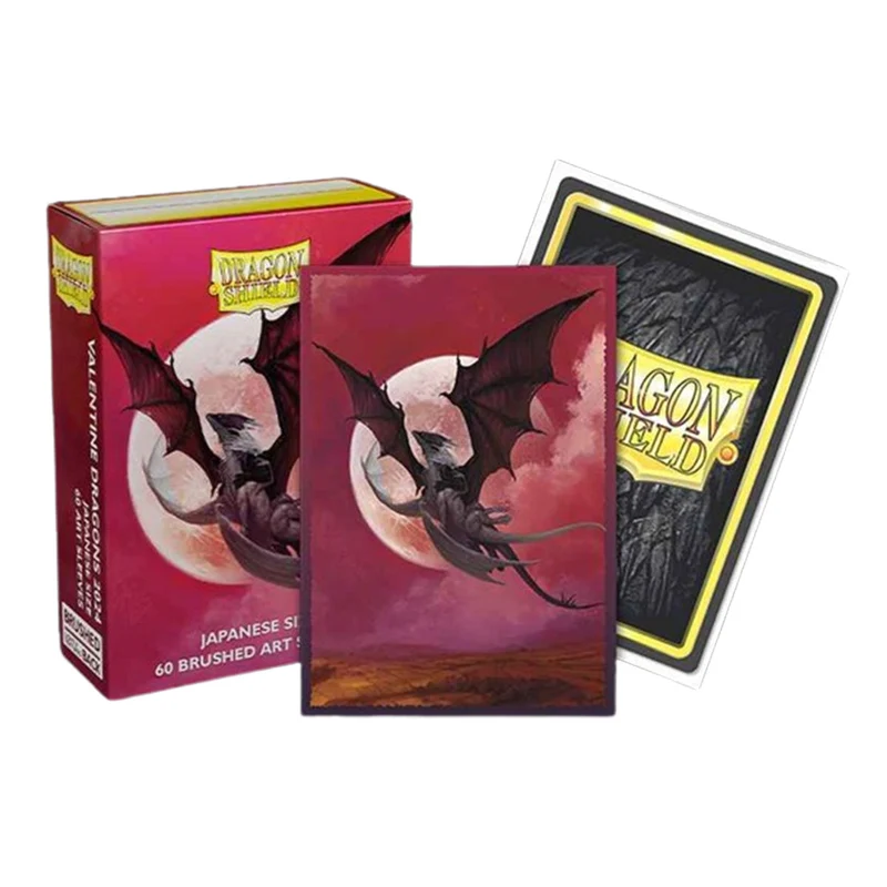 Arcane Tinmen Dragon Shield Japanese 60ct Valentine 2024 Art Sleeves 59x86mm