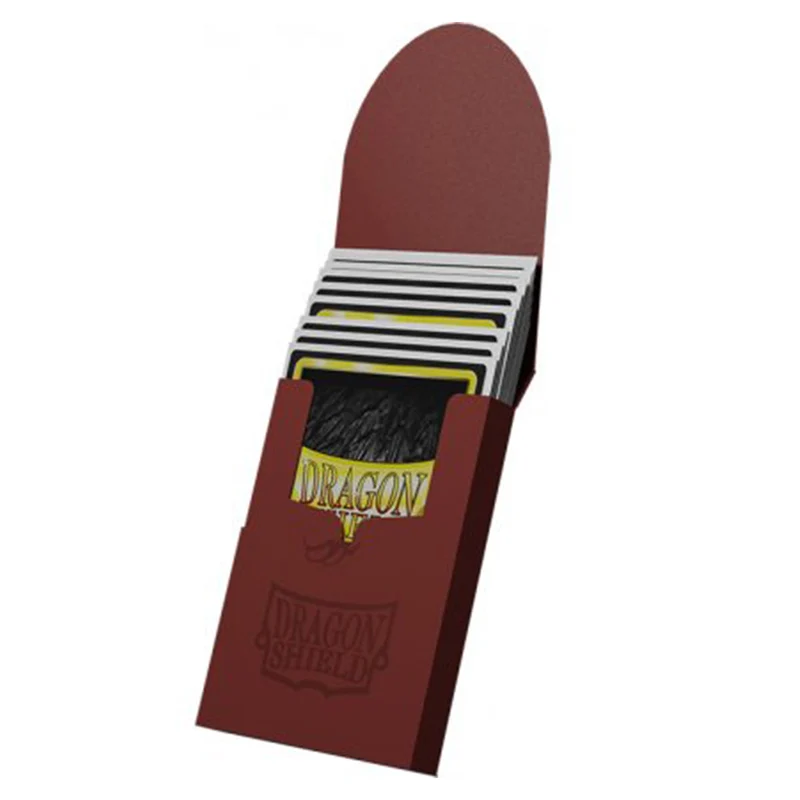 Arcane Tinmen Dragon Shield Cube Shell Deck Box Blood Red
