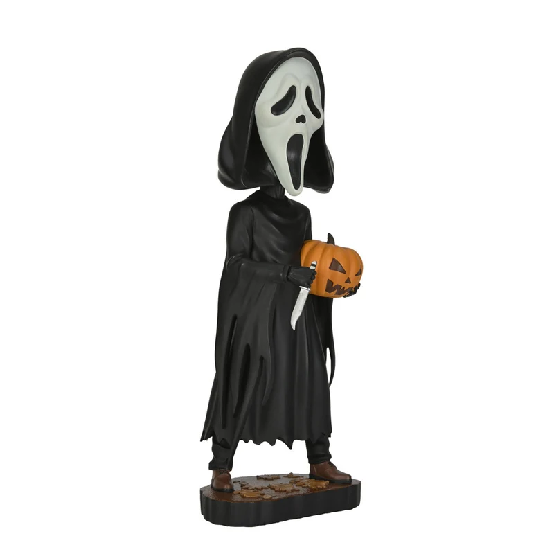 Neca 8" Ghost Face w/ Pumpkin Head Knocker Figurine Collectible Play Toy
