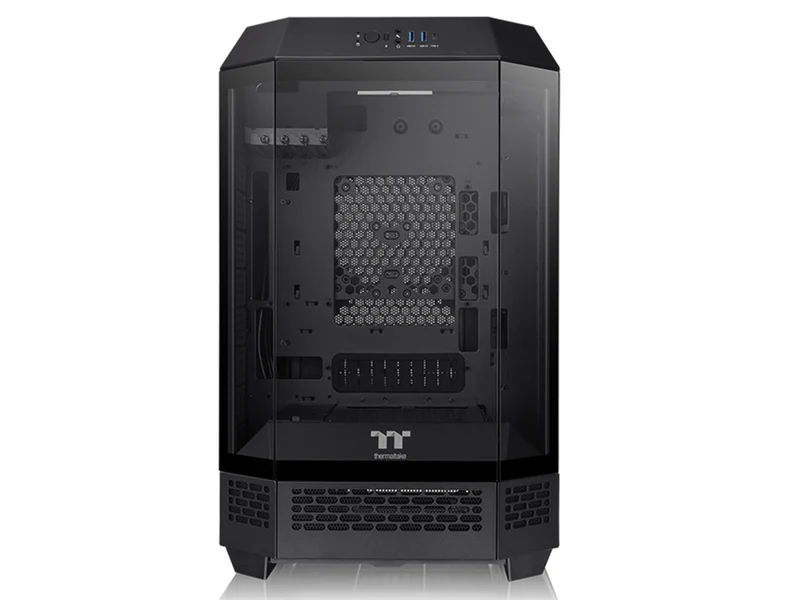 Thermaltake The Tower 300 TG mATX Case - Black (CA-1Y4-00S1WN-00)