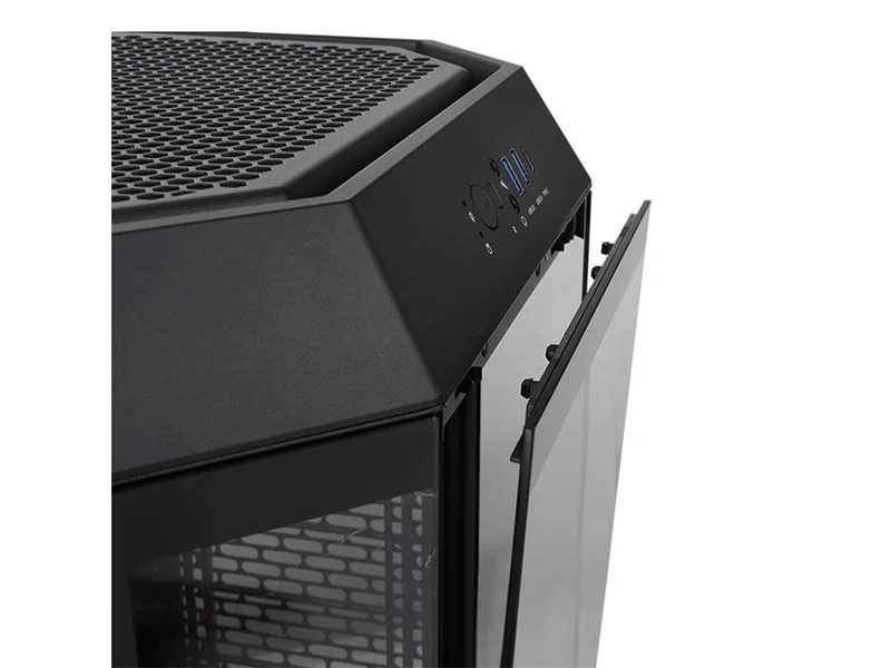 Thermaltake The Tower 300 TG mATX Case - Black (CA-1Y4-00S1WN-00)