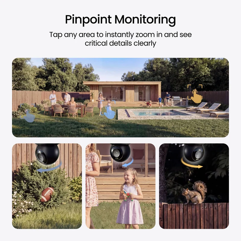 Reolink OMVI 3i PoE Triple-Lens PoE Security Camera with Auto Tracking 2 Pack