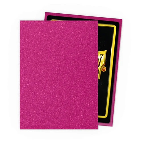 Arcane Tinmen Dragon Shield Standard 100ct Matte Sparkles Pink Sapphire Sleeves 63x88mm