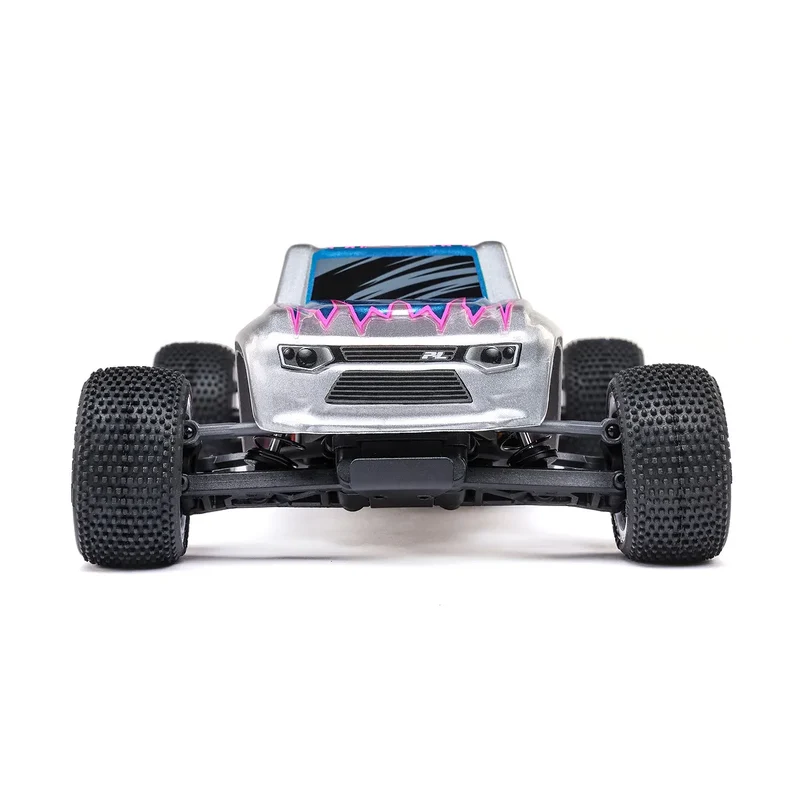 Losi Micro-T RC Stadium Truck Electric 2WD 1/28 Scale RTR - Silver