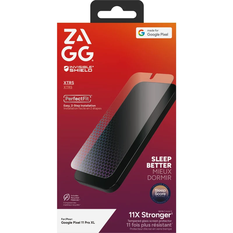 ZAGG InvisibleShield Glass XTR5 Screen Protector for Pixel 11 Pro XL